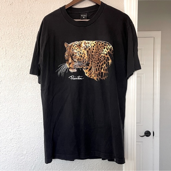 Primitive Black Graphic Men's Shirt L - Picture 1 of 6